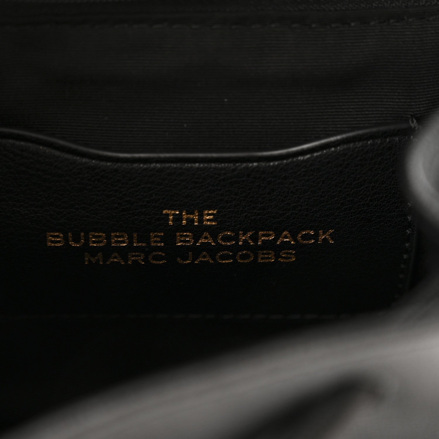Marc Jacobs Calfskin The Bubble Backpack Black 6 of 12