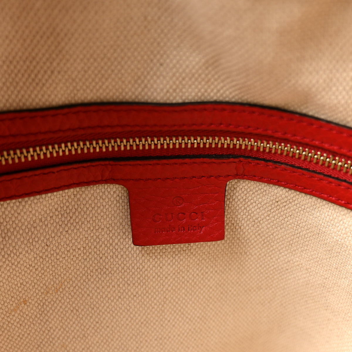 Gucci Cellarius Calfskin Medium Soho Bowler Tabasco 6 of 11