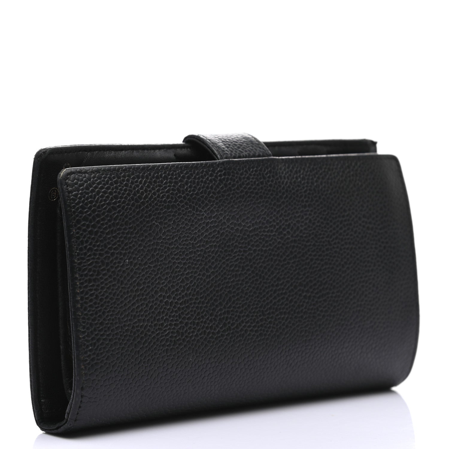 Chanel Caviar Timeless CC French Wallet Black 3 of 11