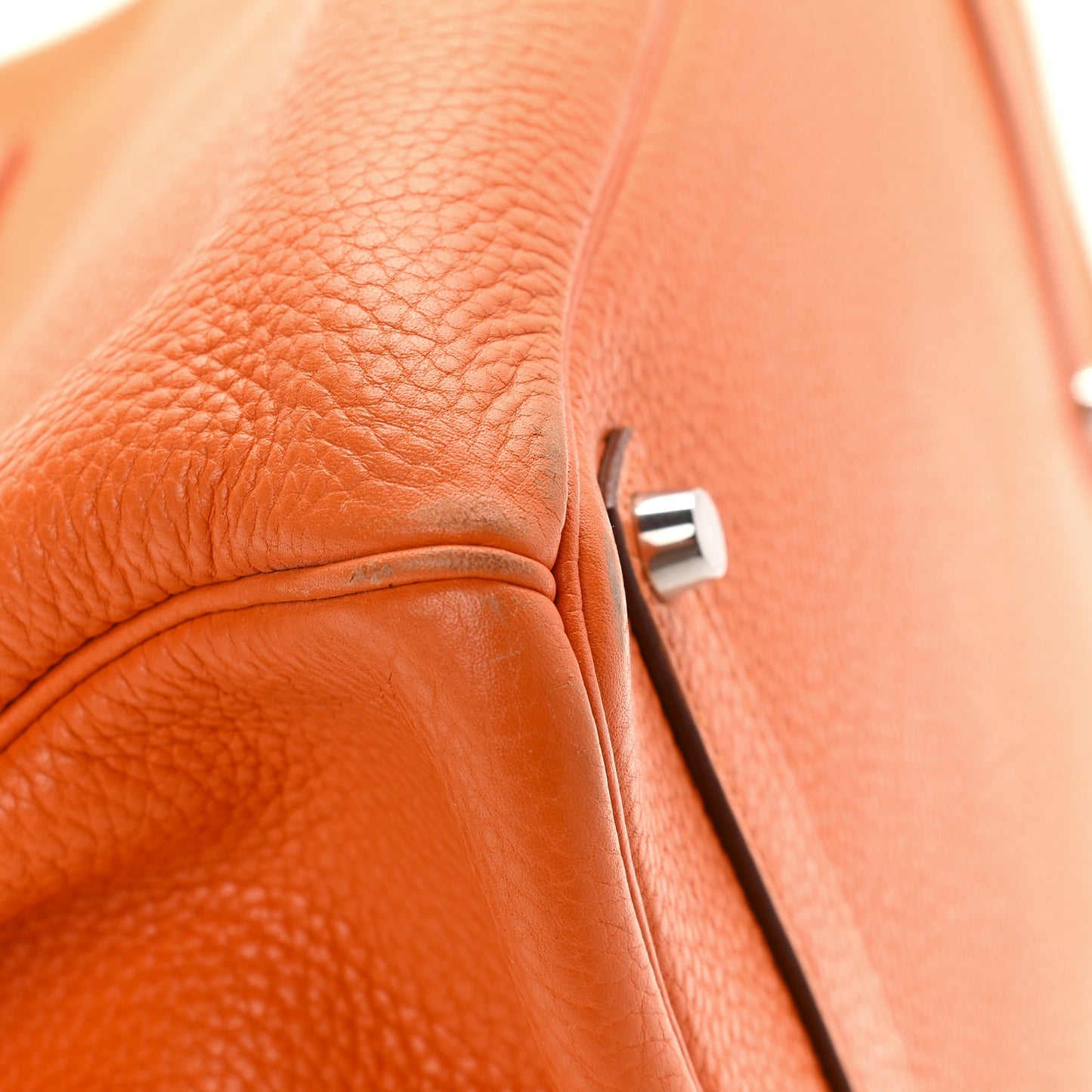 Togo Birkin 35 Orange