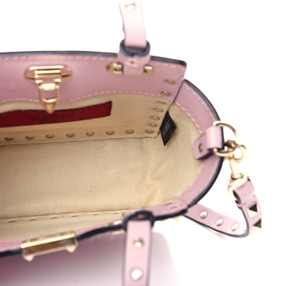 Valentino Garavani Vitello Micro Rockstud Tote Cipria 5 of 10