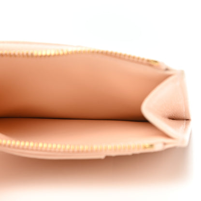Bottega Veneta Nappa Maxi Intrecciato Card Holder Melon Washed 5 of 6