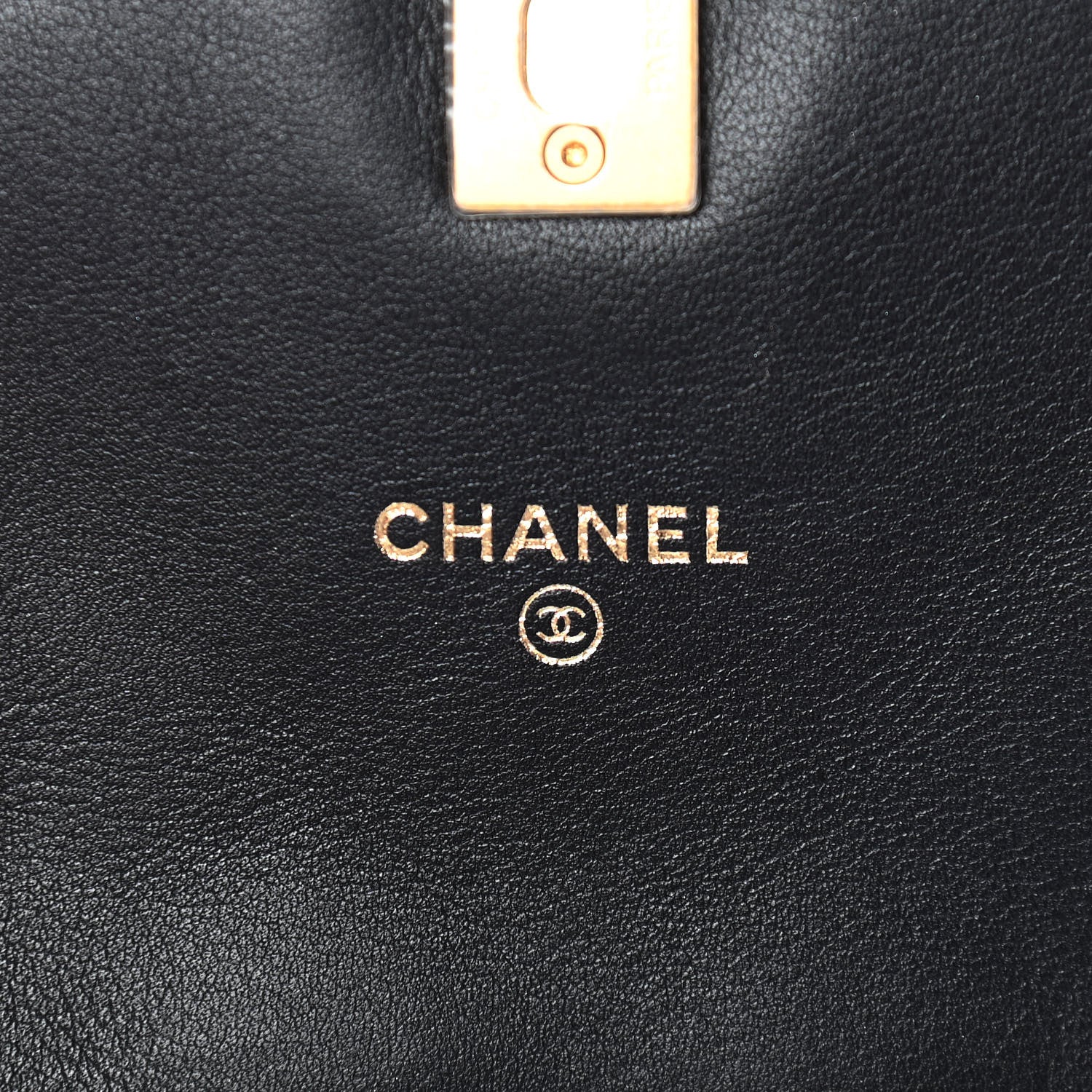 Chanel Calfskin Quilted Mini Coco Mail Clutch with Chain Black 6 of 10