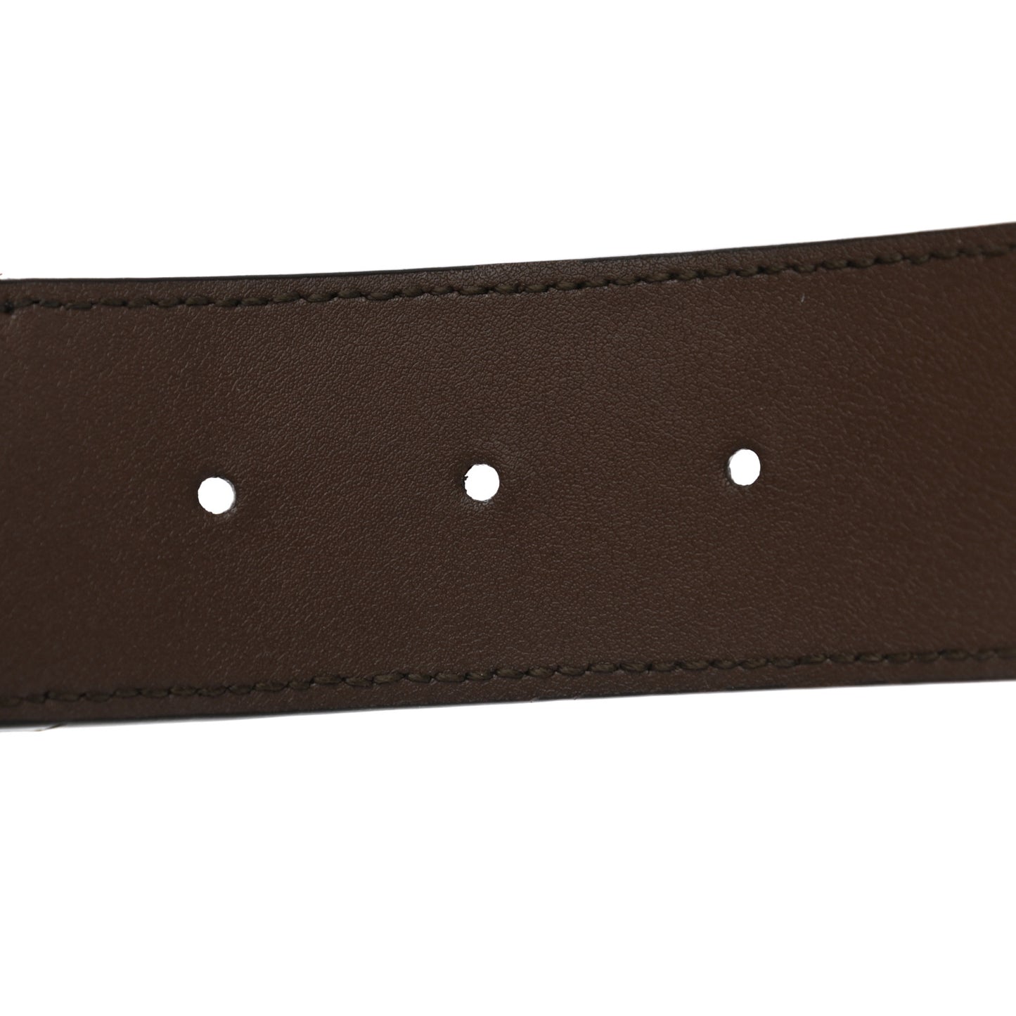 Monogram Jumbo GG Textured Dollar Calfskin Double G 40mm Belt 95 38 Camel Ebony