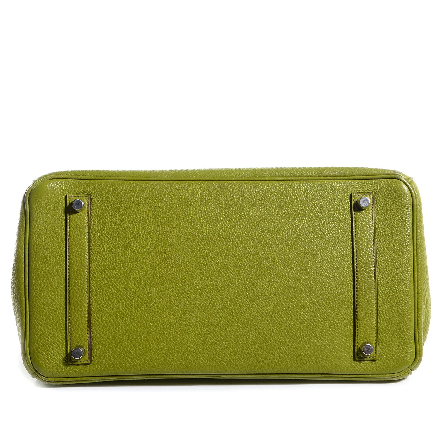 Hermes Togo Birkin 35 Vert Anis 17 of 23