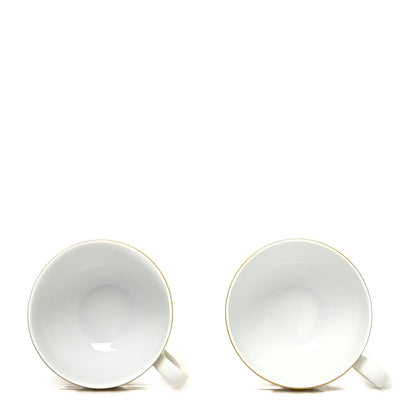Hermes Porcelain Soleil d'Hermes Breakfast Cup And Saucer Set Of 2 4 of 10