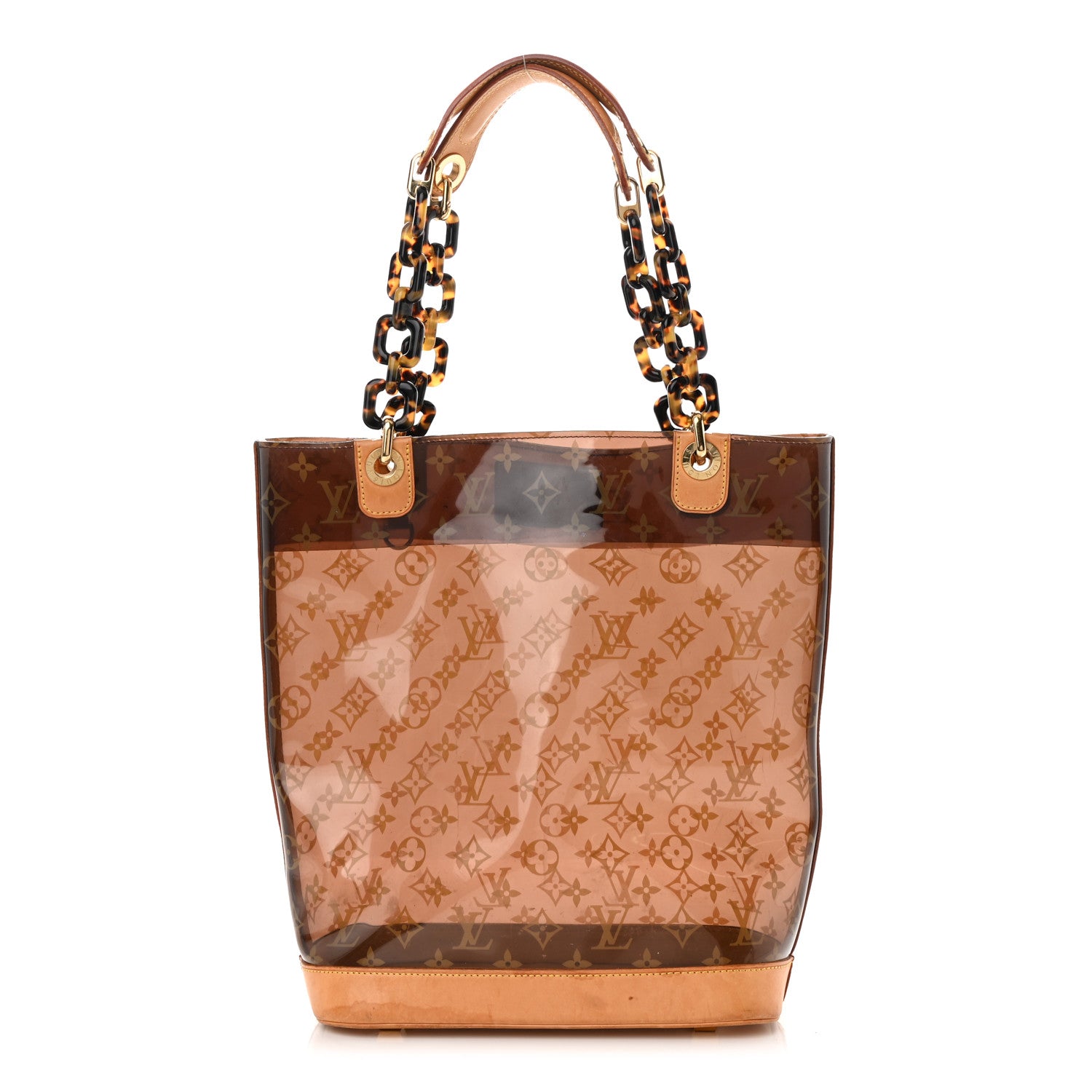 Louis Vuitton Vinyl Cabas Sac Ambre MM 1 of 19