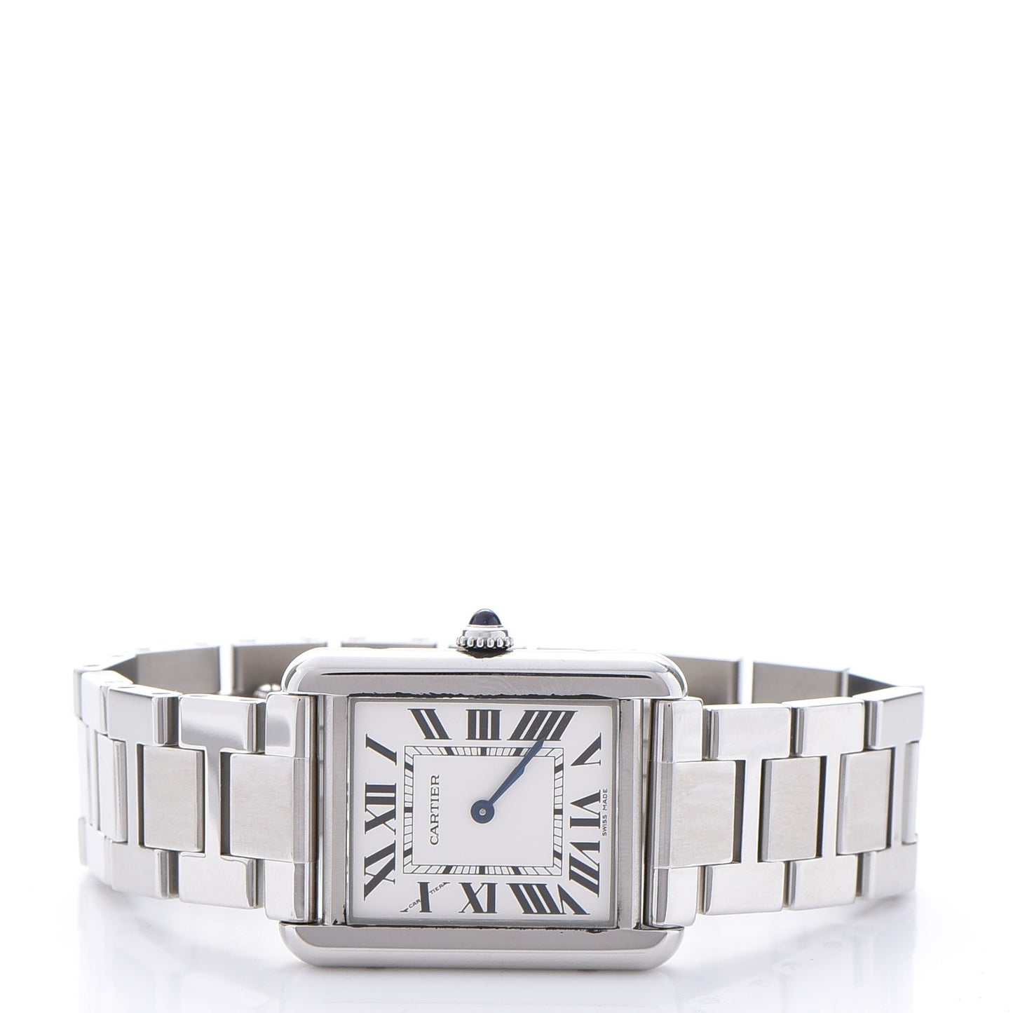 Stainless Steel 24mm Tank Solo Quartz Watch