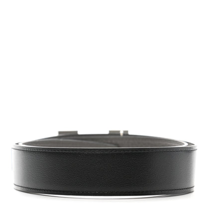 Hermes Box Togo 32mm H Belt 80 Black Etain 2 of 6