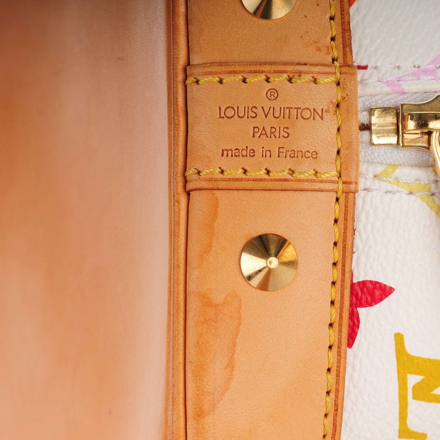 Monogram Multicolor Alma White