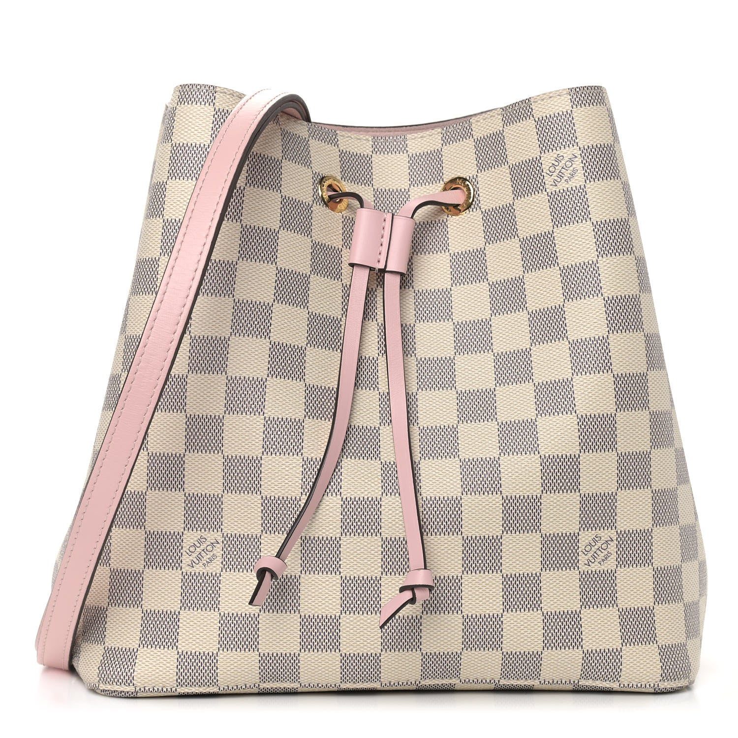 Louis Vuitton Damier Azur Neonoe MM Eau De Rose 1 of 6