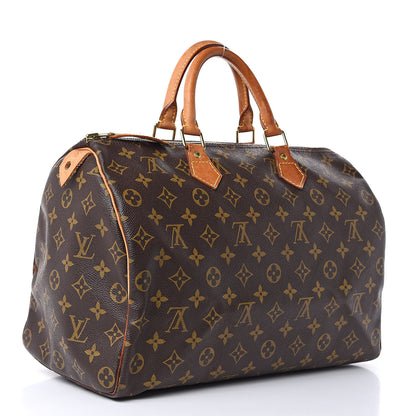 Louis Vuitton Monogram Speedy 35 3 of 14