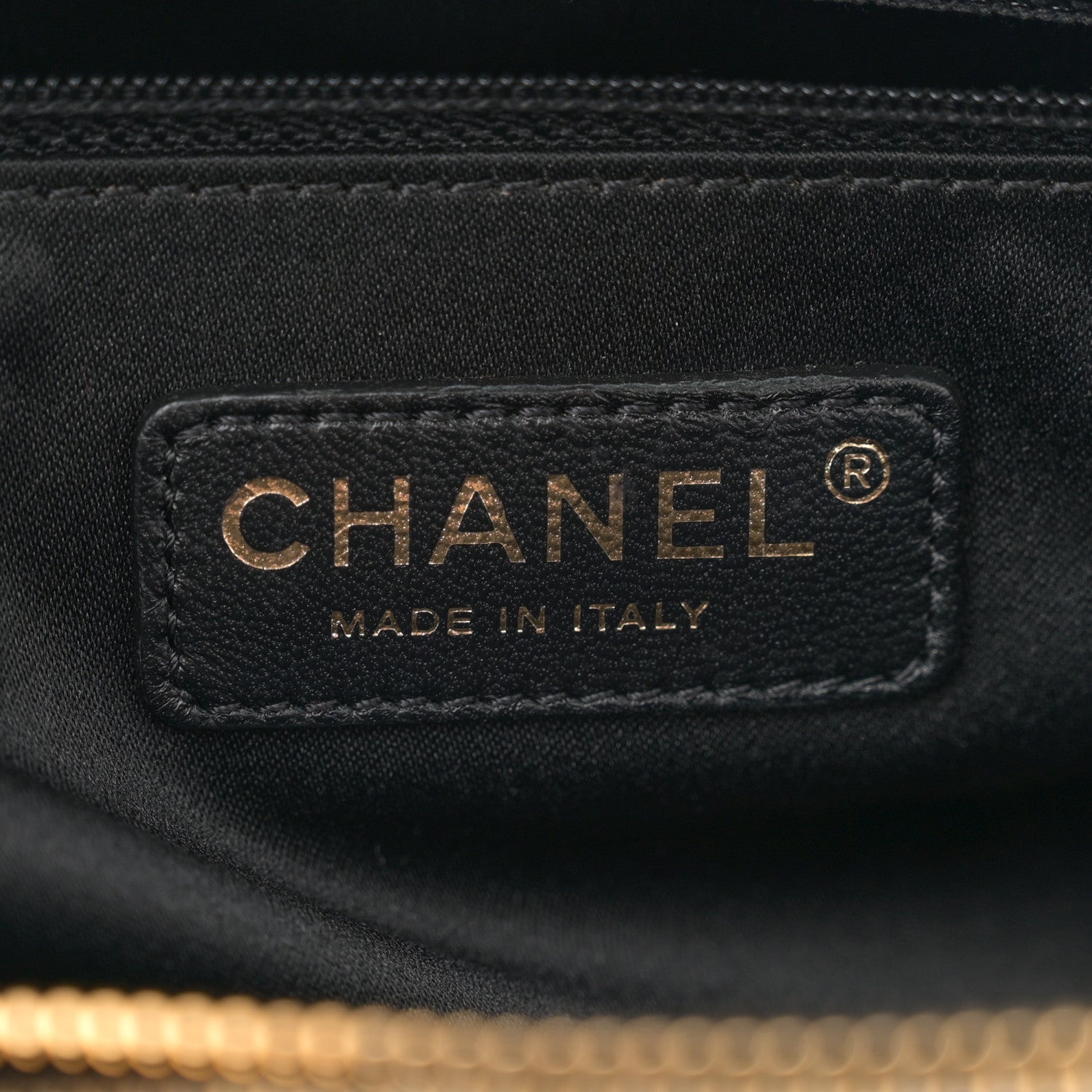 Chanel Caviar Quilted Grand Shopping Tote GST Black 6 of 10