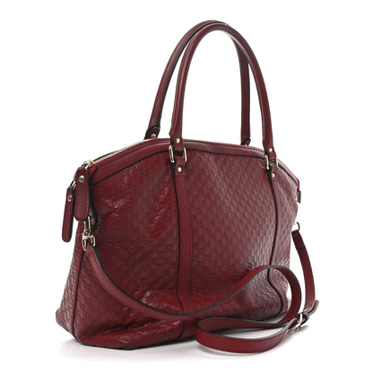 Gucci Soft Microguccissima Dome Satchel Red 3 of 12