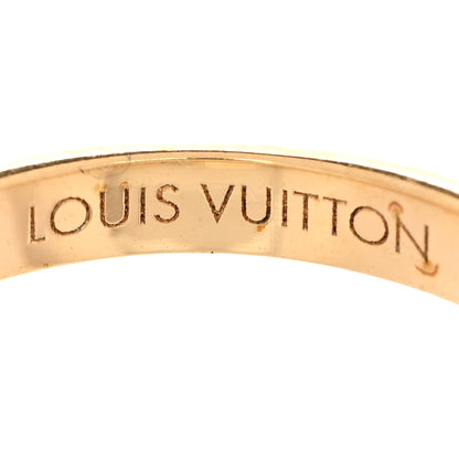 Louis Vuitton Louisette Signature Ring 49 5 Gold 4 of 6