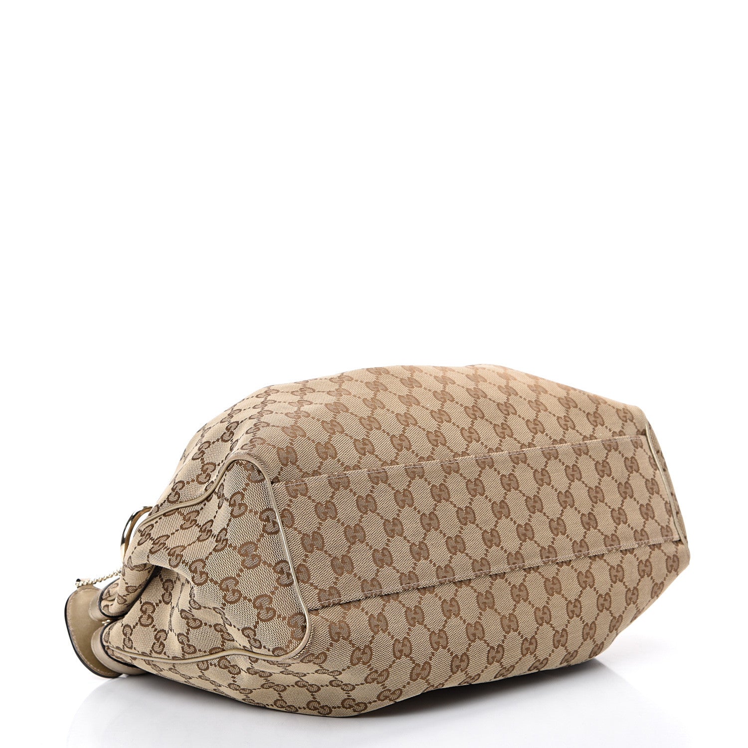 Gucci Monogram Medium Sukey Tote Champagne 3 of 22