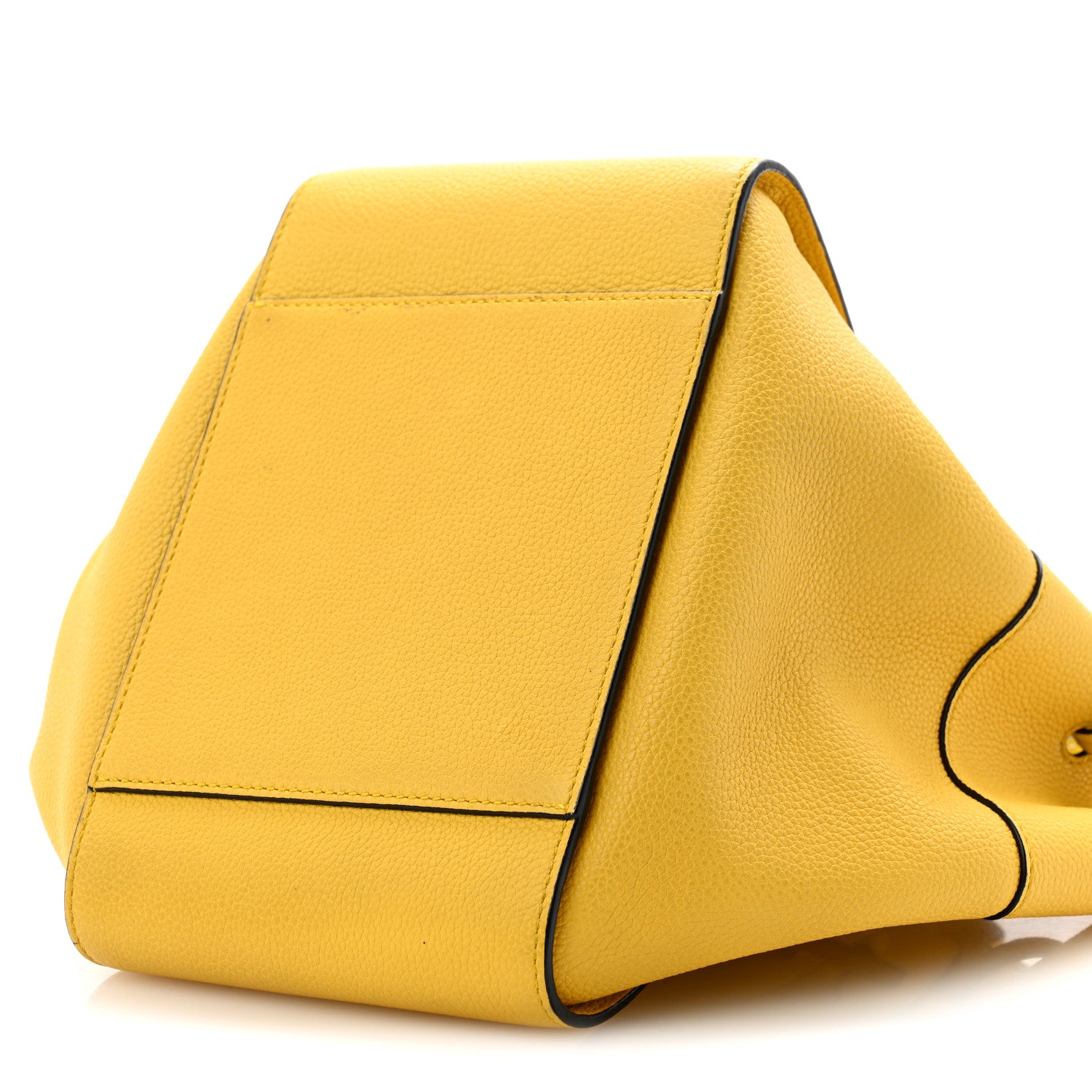 Loewe Calfskin Mini Hammock Shoulder Bag Yellow 10 of 12