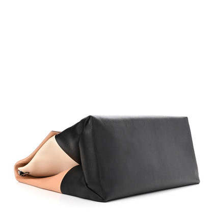 Celine Smooth Calfskin Tri-Color All Soft Shoulder Bag Tan 3 of 9