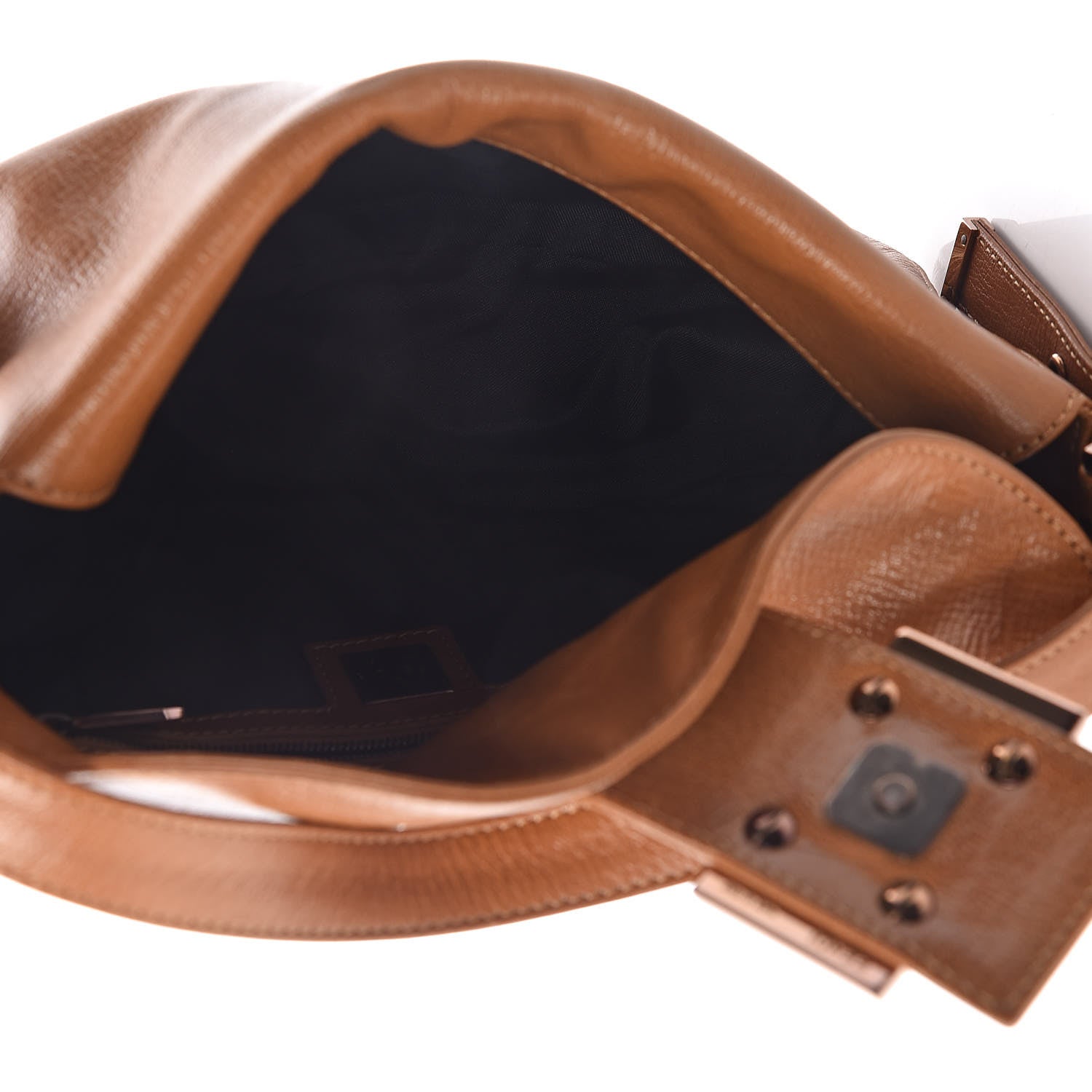 Fendi Calfskin Baguette Miel 7 of 9