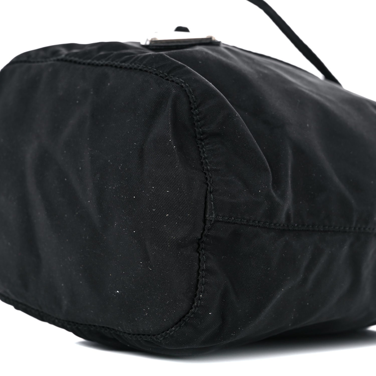 Prada Nylon Vela Drawstring Pouch Black 8 of 13