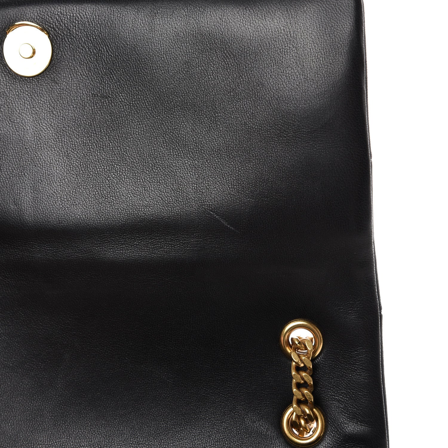 Saint Laurent Lambskin Patchwork Monogram Medium Jamie Black 8 of 11