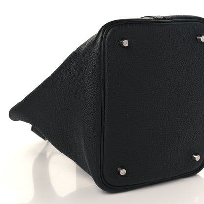 Hermes Taurillon Clemence Picotin Lock 22 MM Black 7 of 9