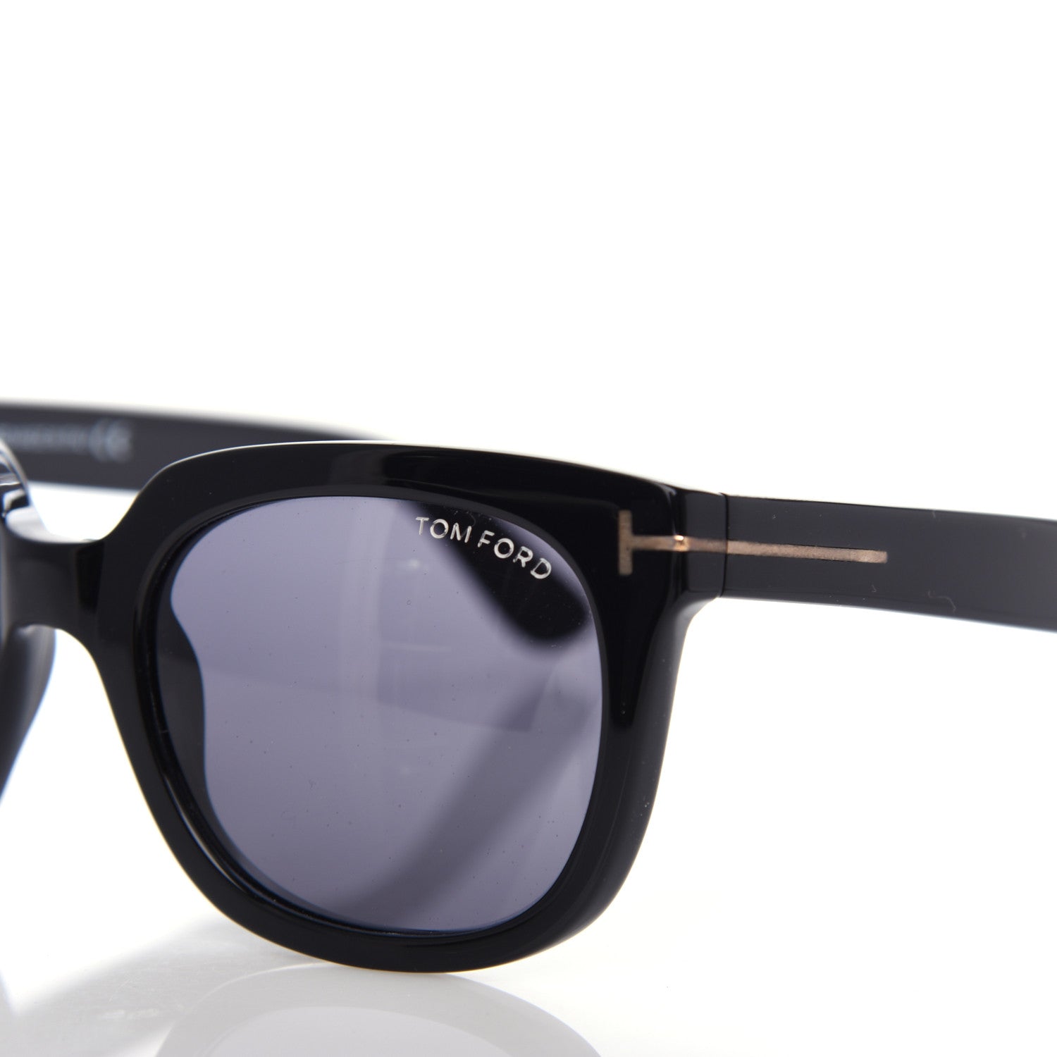 Tom Ford Acetate Campbell Sunglasses TF198 Black 705051 – FASHIONPHILE