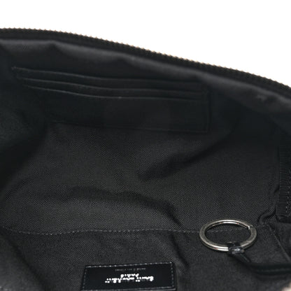 Saint Laurent Canvas Calfskin City Belt Bag Black 5 of 10