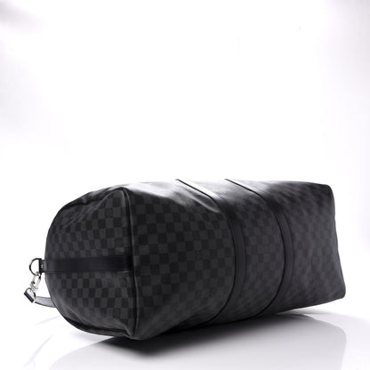 Louis Vuitton Damier Graphite Keepall Bandouliere 55 3 of 13