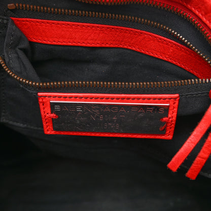 Balenciaga Agneau Classic Hardware City Rouge Cardinal 7 of 19
