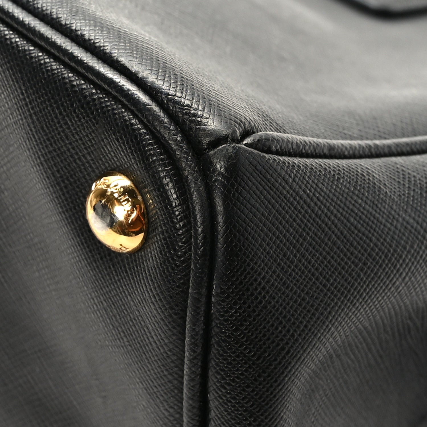 Prada Saffiano Large Galleria Double Zip Tote Black 8 of 10