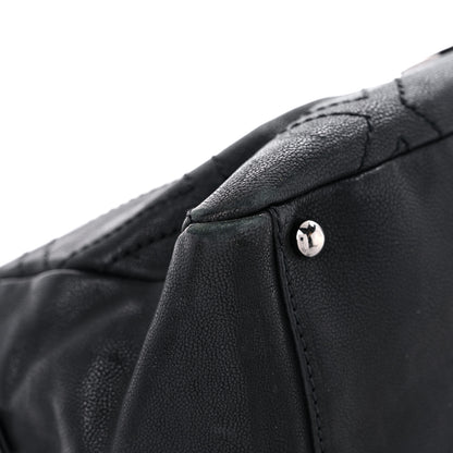 Chanel Calfskin Small Diamond Stitch Tote Black 9 of 18