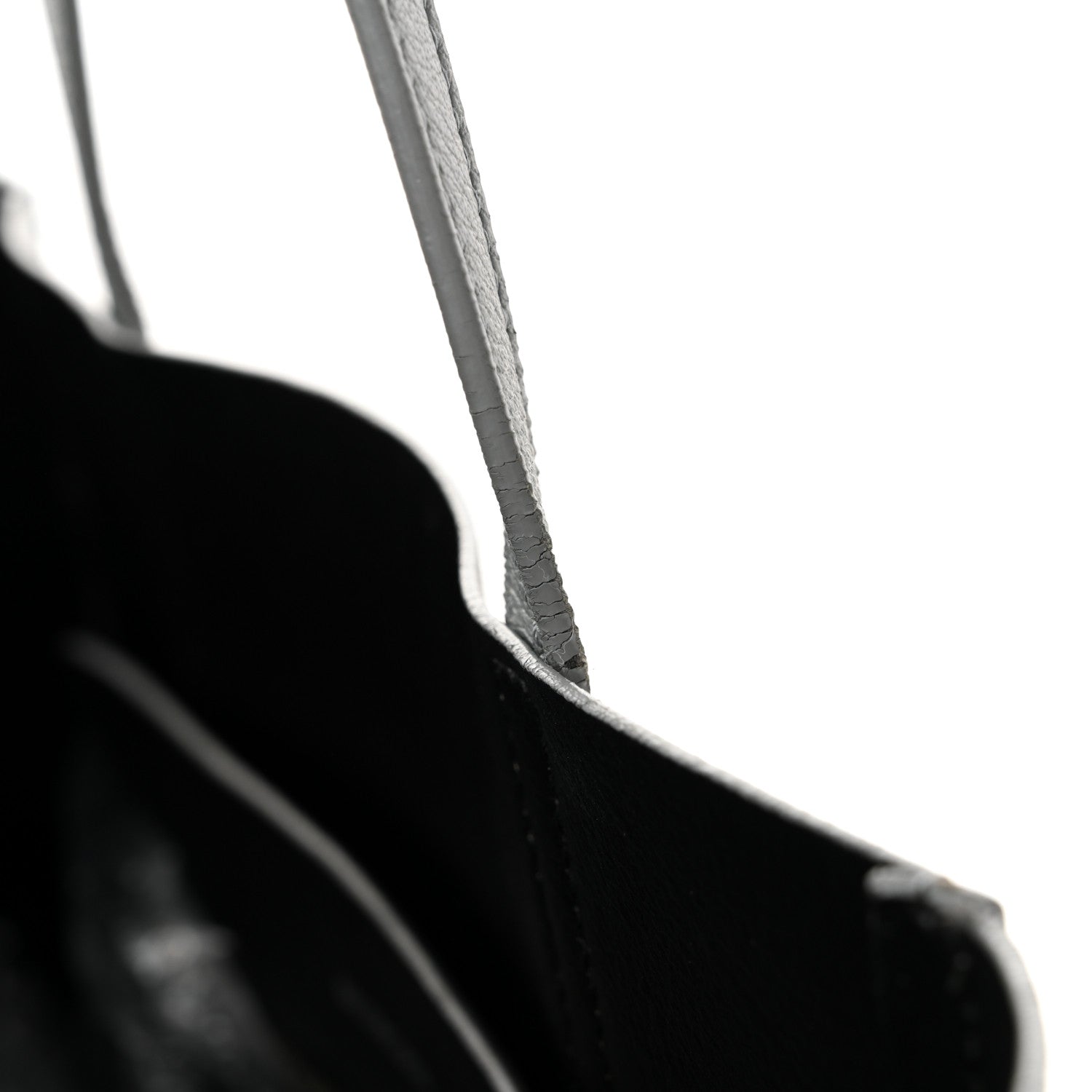 Balenciaga Calfskin XS Everyday Tote Balenciaga Grey Black 12 of 14