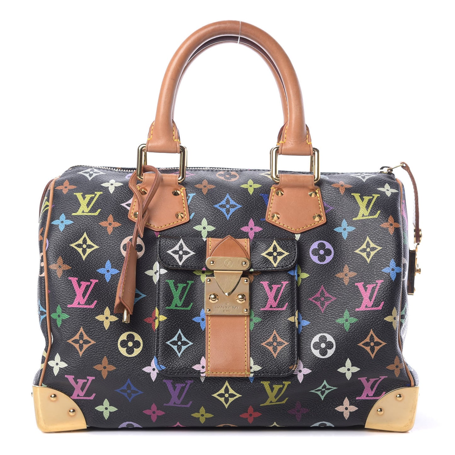 Monogram Multicolor Speedy 30 Black