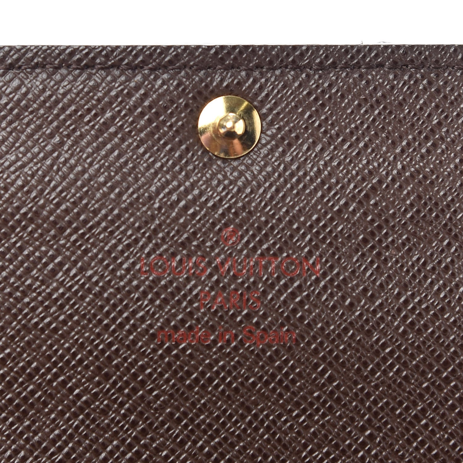 Louis Vuitton Damier Ebene Sarah Wallet 6 of 7