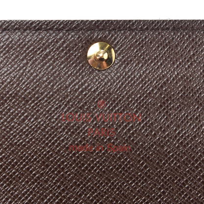 Louis Vuitton Damier Ebene Sarah Wallet 6 of 7