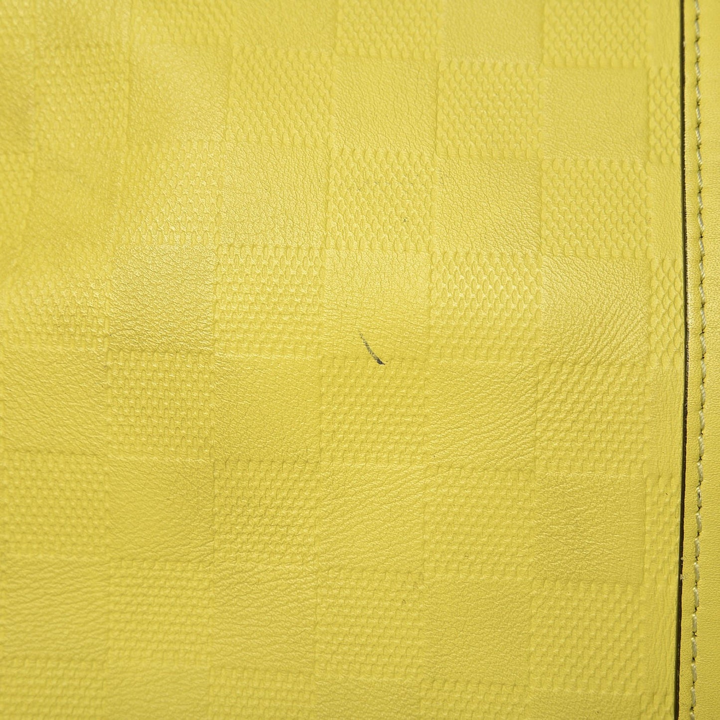 Damier Infini Keepall Bandouliere 45 Vert Acide