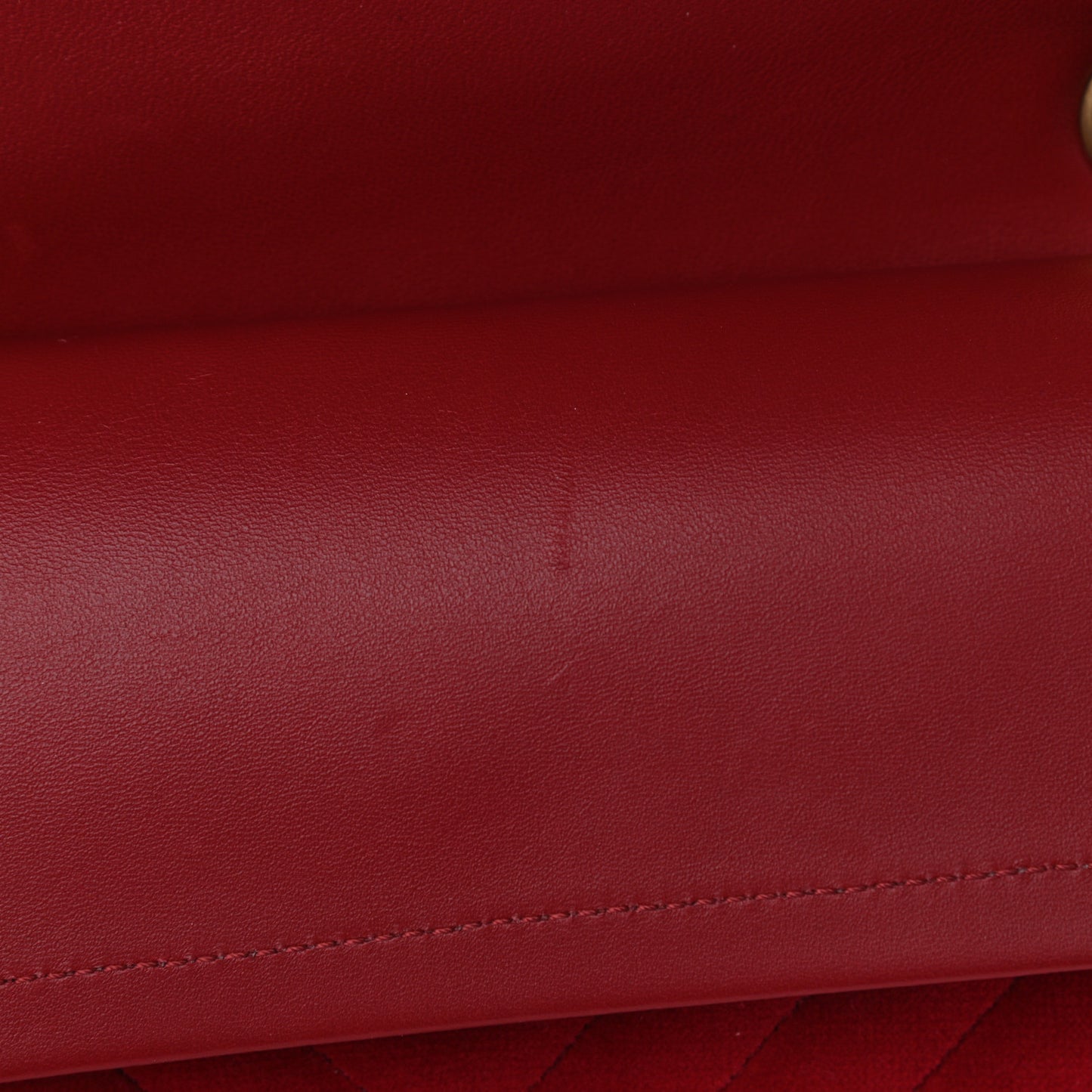 Velvet Chevron Quilted 2.55 Reissue 225 Flap Red