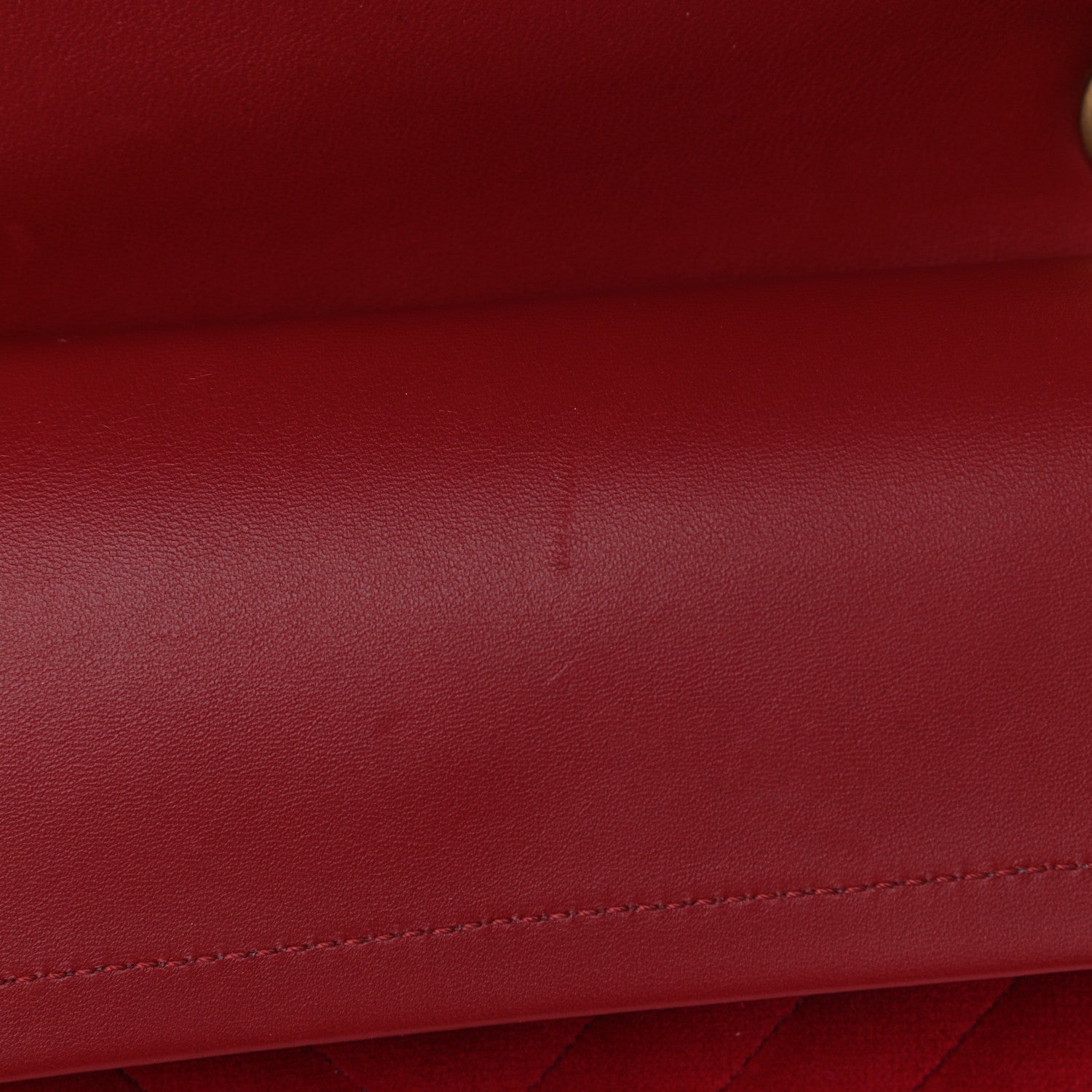 Chanel Velvet Chevron Quilted 2.55 Reissue 225 Flap Red 12 of 13
