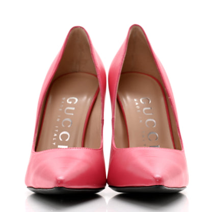 Gucci Malaga Kid GG 95mm Pumps 36.5 Rhodamine Pink 2 of 12