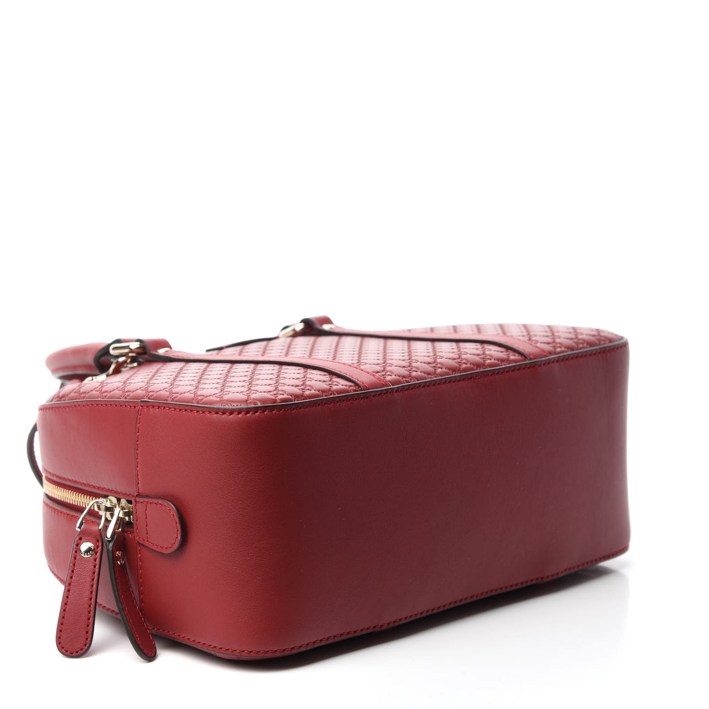 Soft Microguccissima Medium Crossbody Bag Rosso