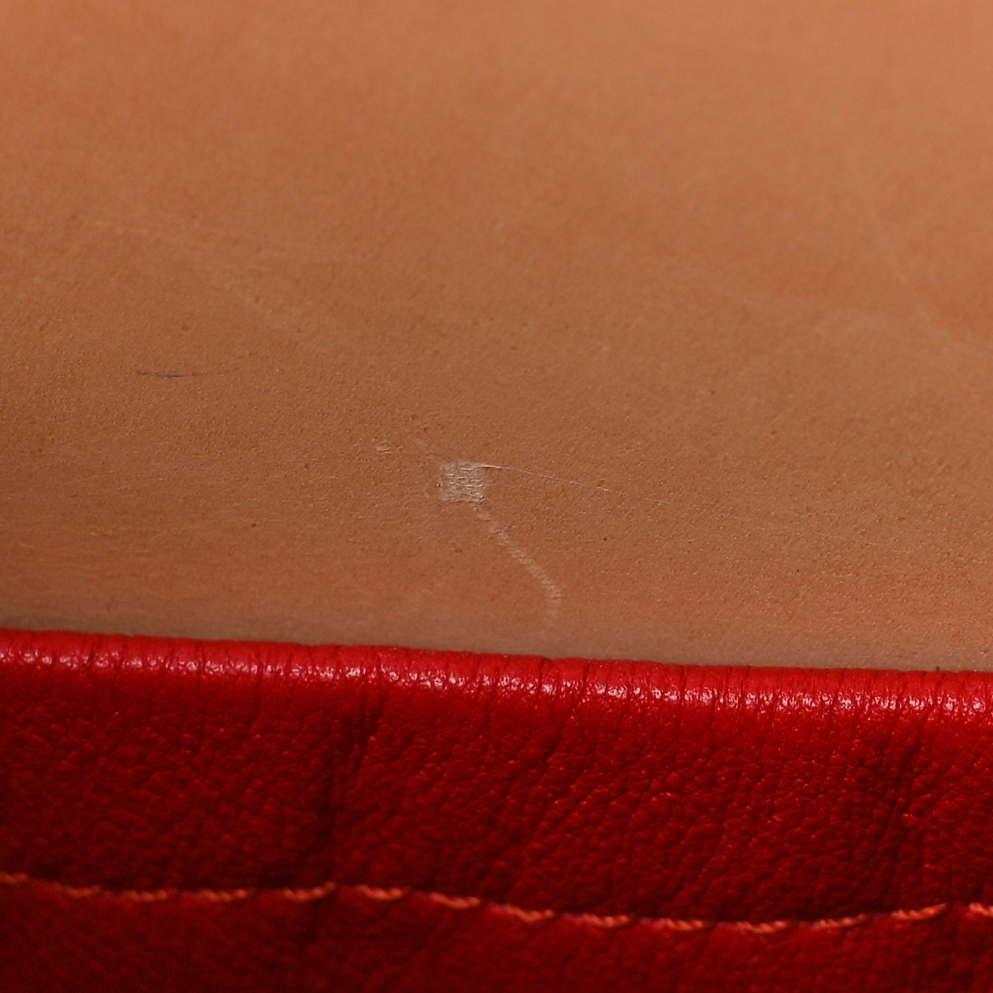 Monogram Calf Hair Spikes Iconoclasts Christian Louboutin Tote Red