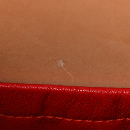 Louis Vuitton Monogram Calf Hair Spikes Iconoclasts Christian Louboutin Tote Red 10 of 11