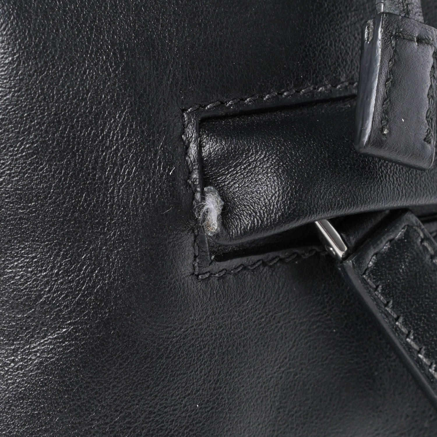Prada Soft Calfskin Cinch Backpack Black 8 of 8