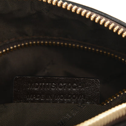 Burberry Haymarket Check Evelyn Cosmetic Bag Chocolate 7 of 7