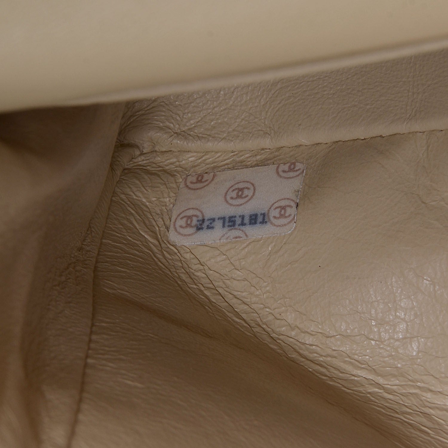 Chanel Lambskin Medium Double Flap Light Beige 9 of 9