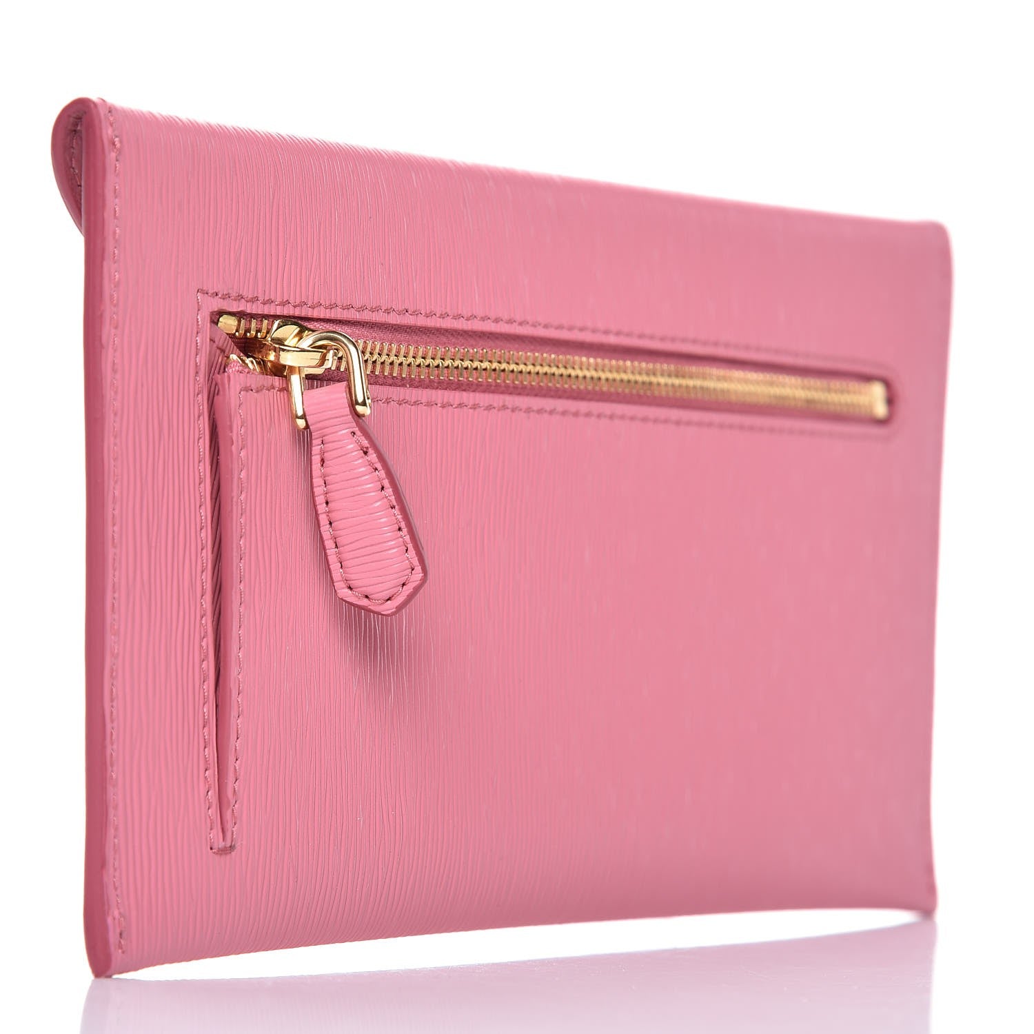 Prada Vitello Move Envelope Wallet Geranio 3 of 8