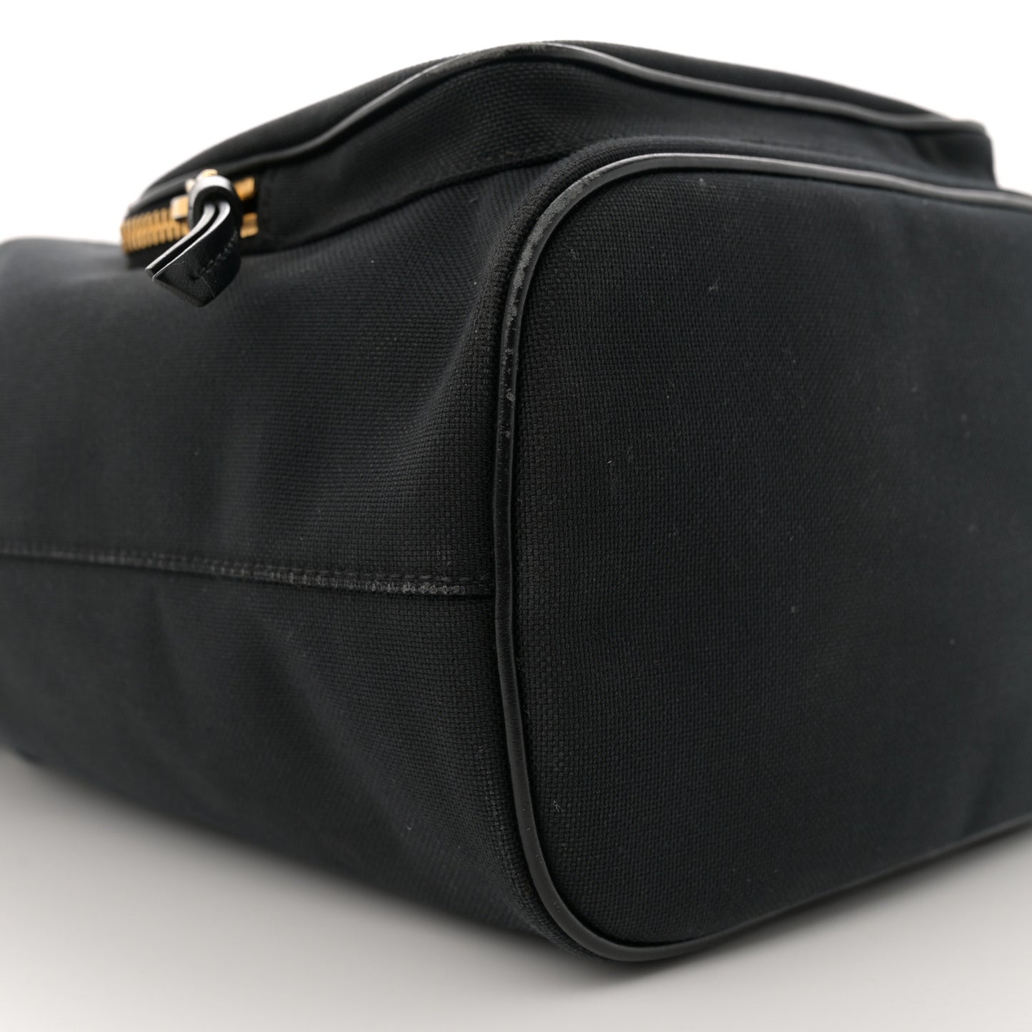 Jacquard Logo Mini Bucket Crossbody Bag Black