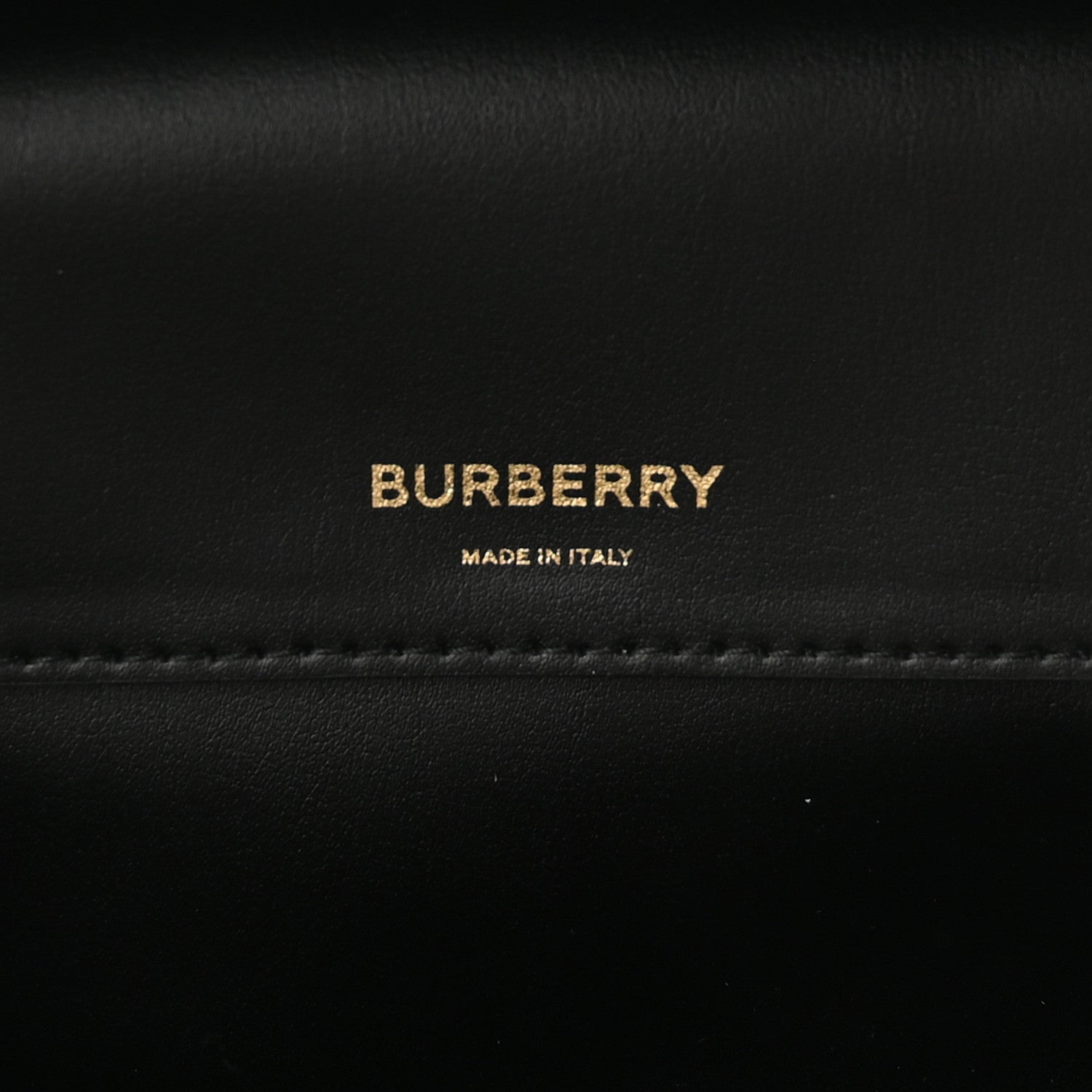 Burberry E-canvas Monogram Stripe Medium Cube Bowling Bag Bridle Brown 7 of 11