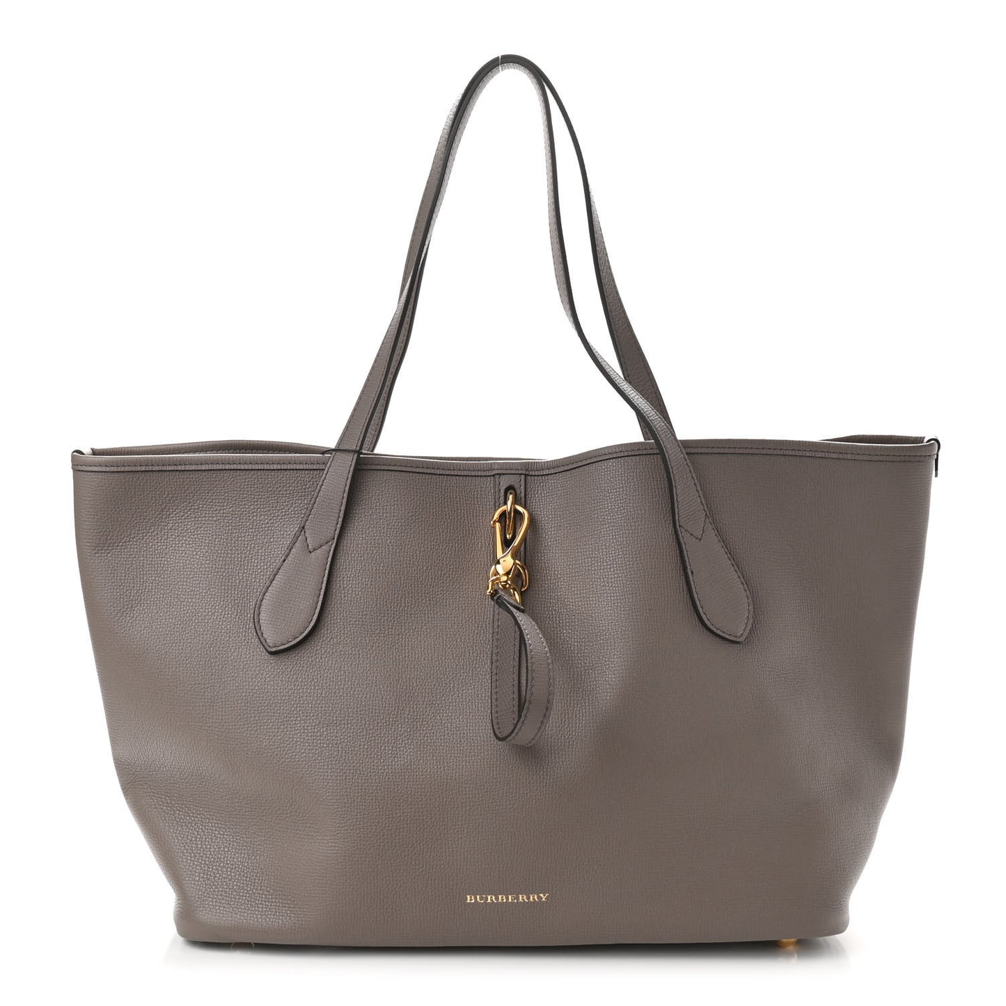 Derby Calfskin Medium Honeybrook Tote Thistle Grey